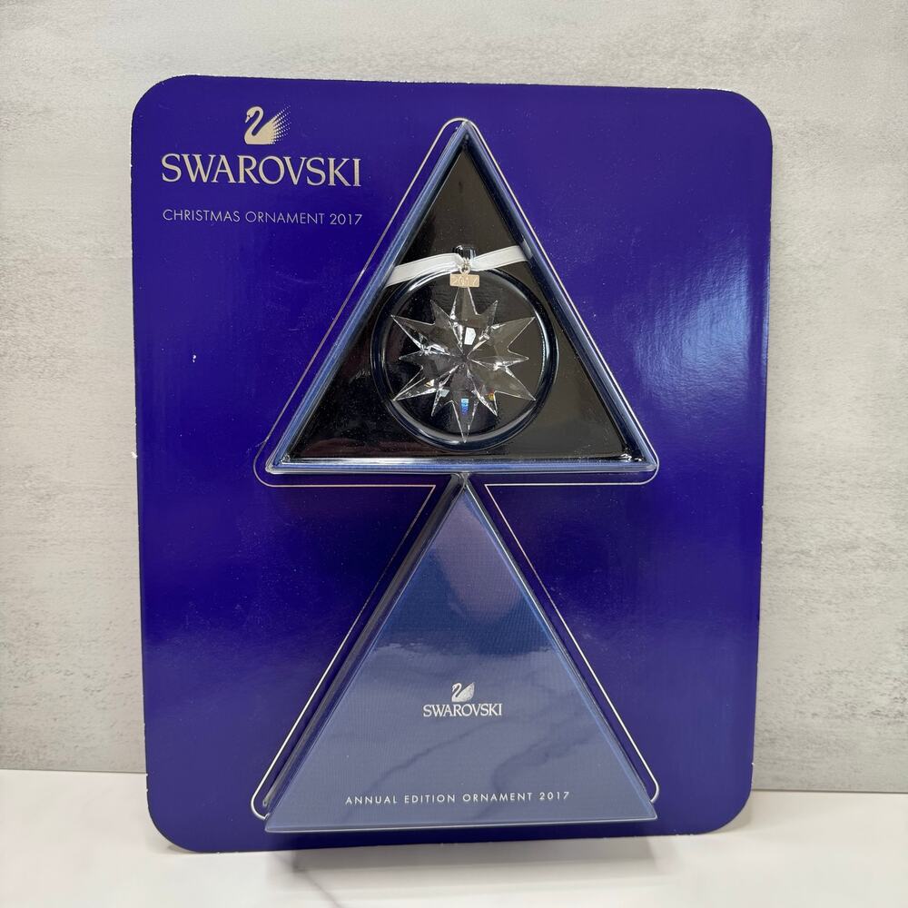 Swarovski | 2017 Annual Edition Star/Snowflake Christmas Ornament